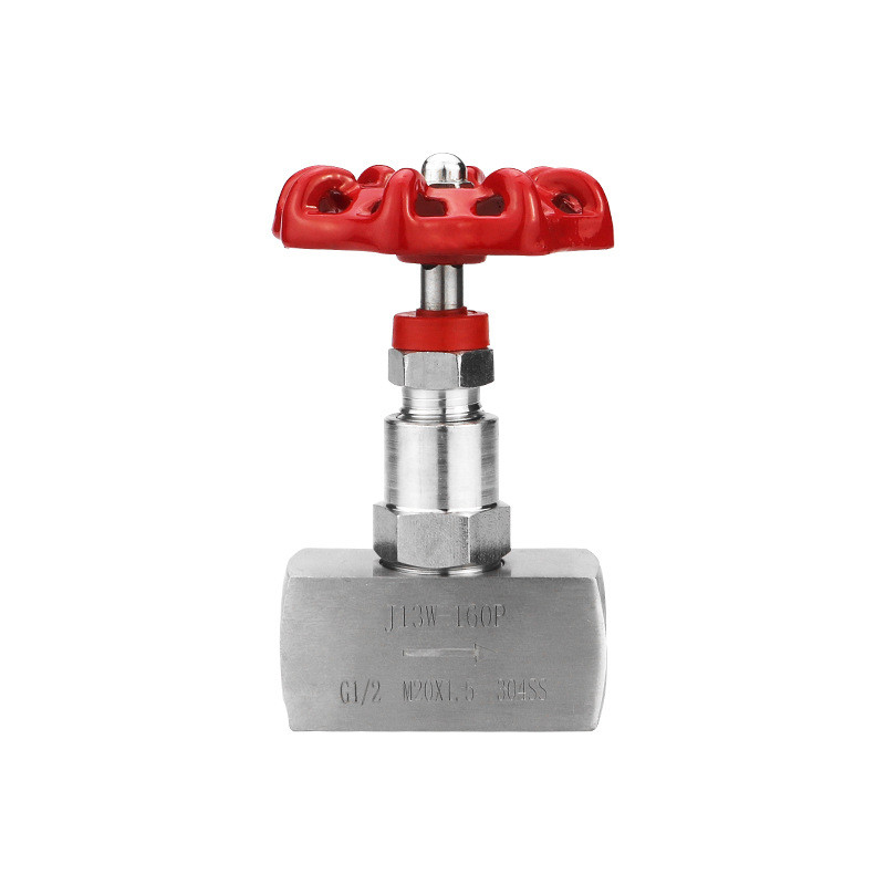 Nguồn gốc J13W-160P Loại kim Van dụng cụ Thép không gỉ 304 Đồng hồ đo áp suất Van kiểm tra HIPA