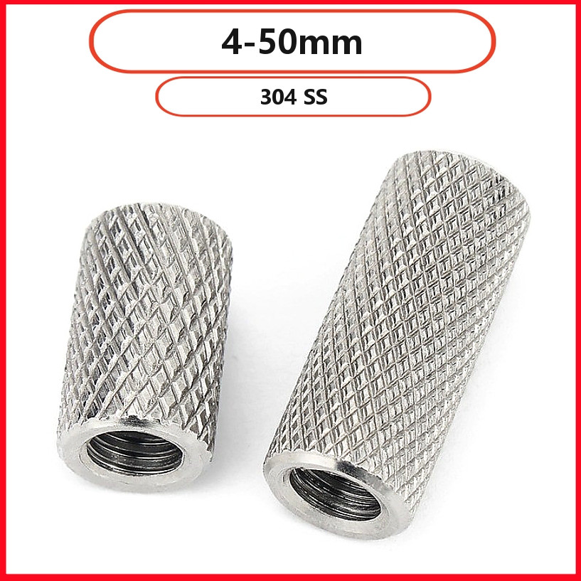 Đai ốc ngón tay cái có dây M2-M16 L4-50mm SUS304 Thép không gỉ cho các dự án điện tử & DIY 【 WJX-R 】