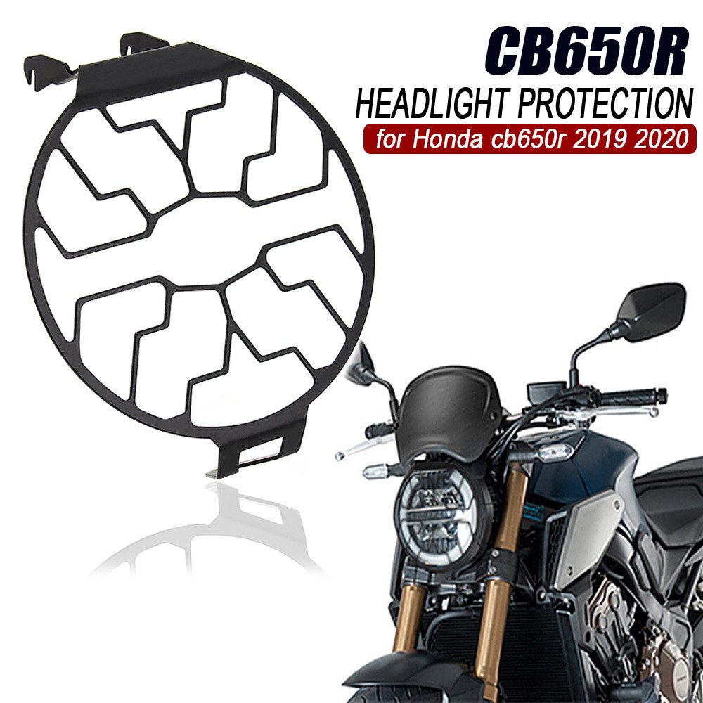 Thích hợp cho Honda CB650R CB650R CB650R Phụ Kiện Xe Máy Đèn Pha Lưới Tản Nhiệt Vỏ Bảo Vệ Khung Bảo 