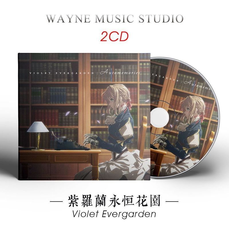 Evergreen Ani < Violet Evergarden > ACG Anime Album nhạc phim gốc Interlude Music cd Disc cd 7.15...