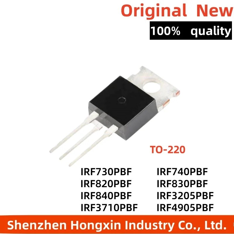 5 CHIẾC IRF830PBF IRF730PBF IRF820PBF IRF740PBF IRF840PBF IRF4905PBF IRF3710PBF IRF3205PBF TO-220 Bó