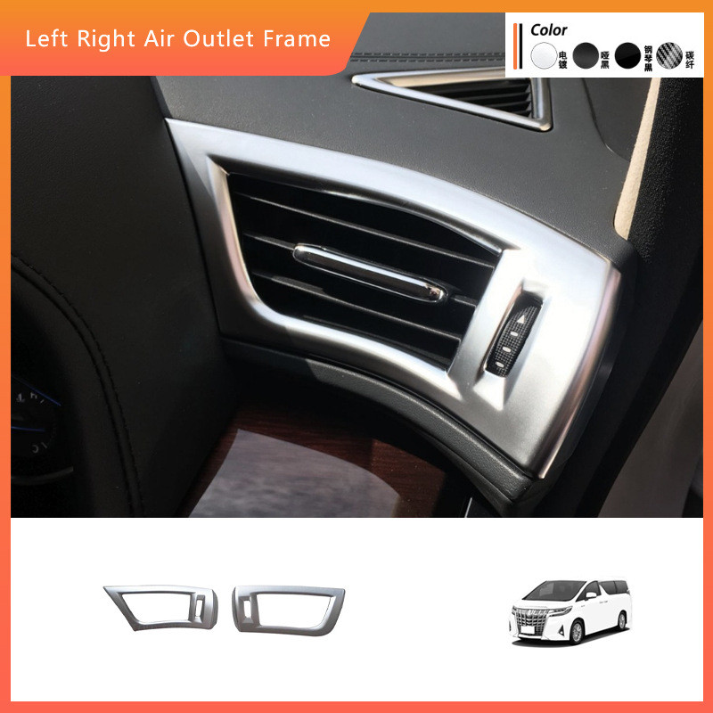 Bán-Toyota Alpha Alpha 30 Series 2015-2022 Cửa thoát khí phía trước Điều hòa không khí Khung thoát k
