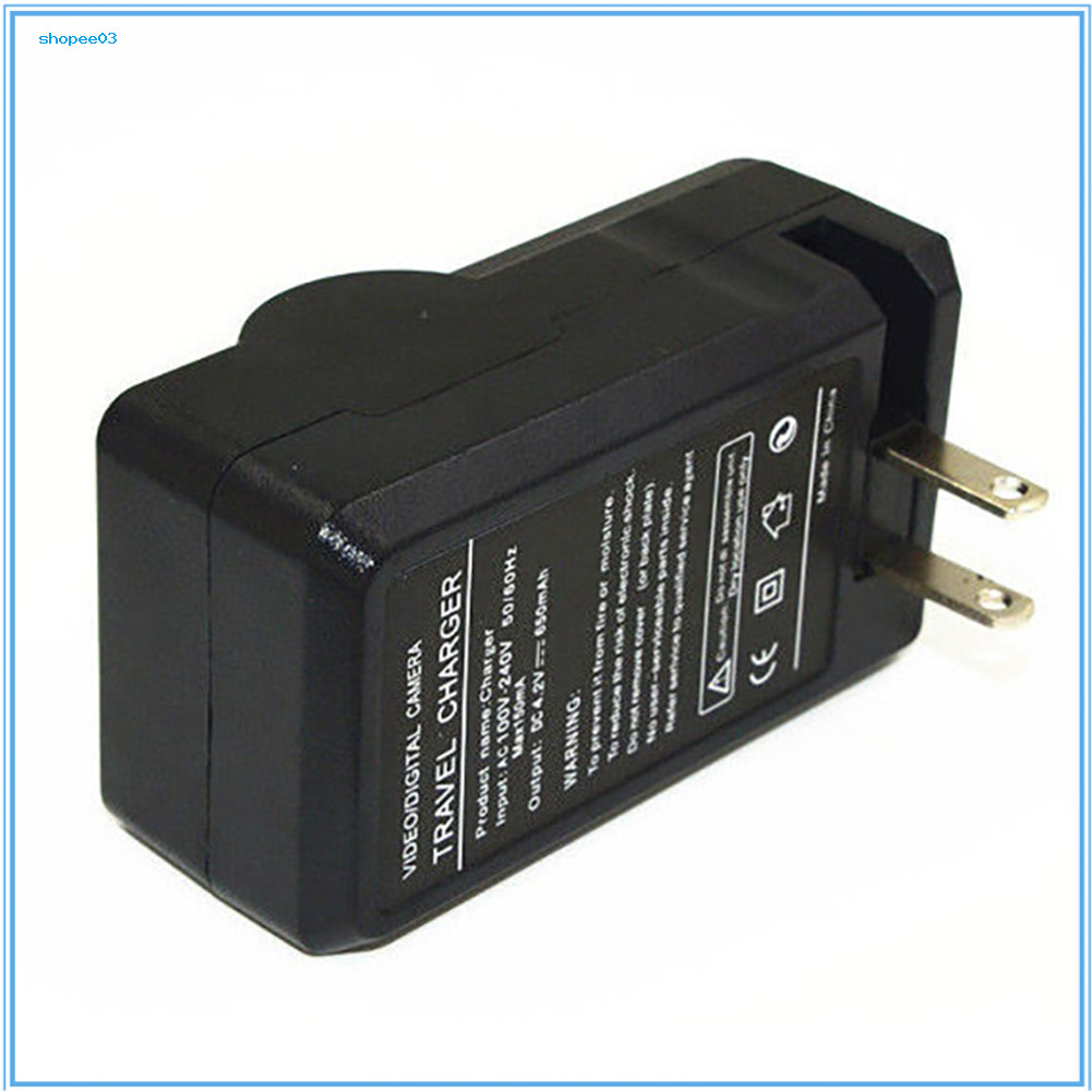 [Ky] Bộ sạc pin kép tường cắm US cho pin sạc Li-ion CR123A 16340