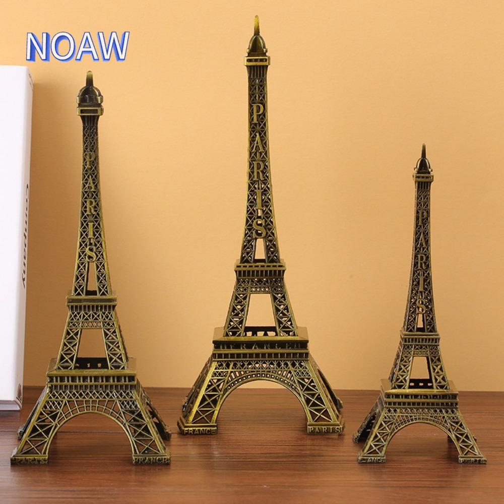NOAM‌ Tượng Tháp Eiffel, Thiết kế tinh tế Mô hình tháp Eiffel 7 kích cỡ, Đồng có hộp Kim loại Tháp E