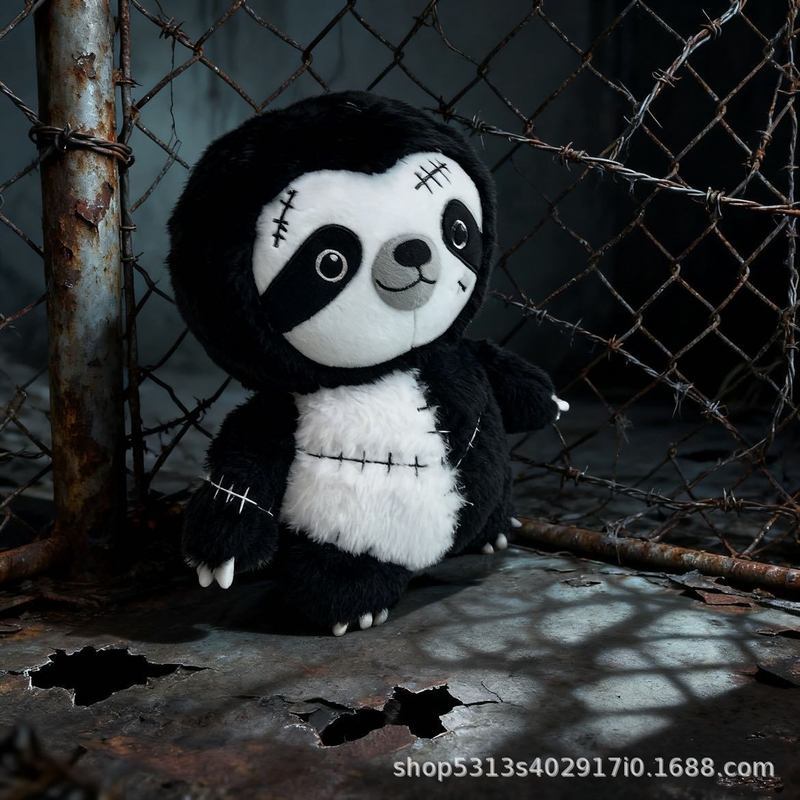 Big Dark Series Sloth Doll Halloween Sloth Doll Đồ chơi sang trọng