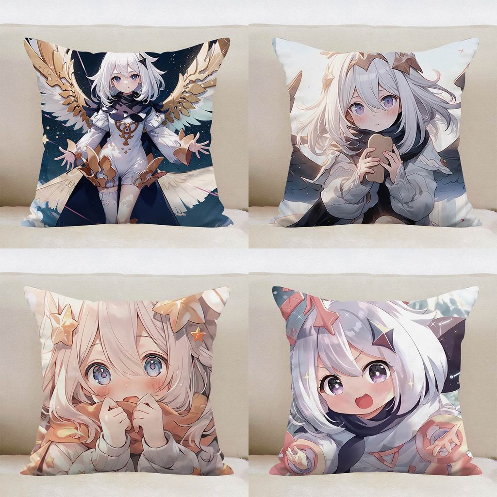 Paimeng Gối Xung Quanh Genshin Tác Động anime Bé Trai Nhà Ngủ Nam Ký Túc Xá Sofa Gối Gối Hoạt Hình
