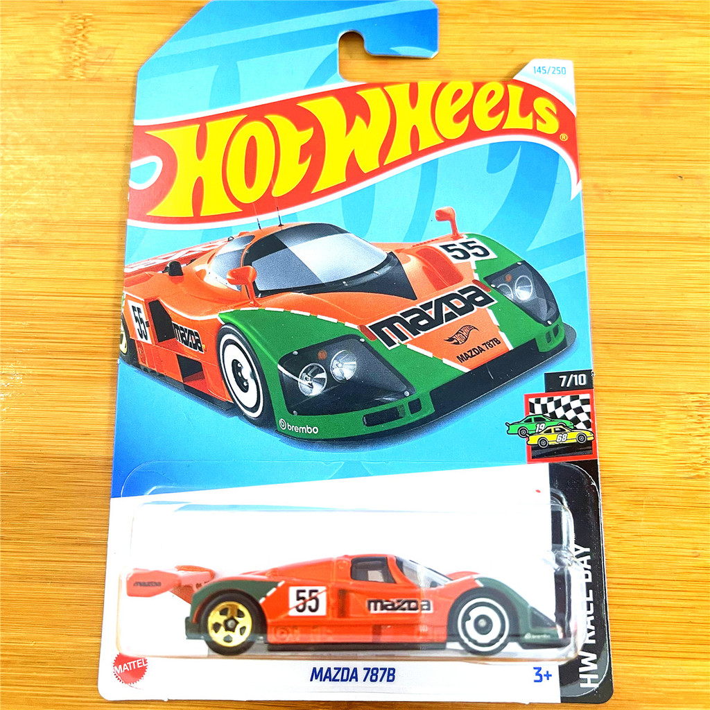 HOTWHEELS Hot Wheels Hợp Kim Xe Thể Thao Nhỏ Mẫu 25MKJCB Lô MAZDA MAZDA 787 B Supercar