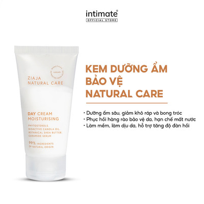 Kem Dưỡng Ẩm Ziaja Natural Care Day Cream Moisturising 50ml Dành Cho Mọi Loại Da