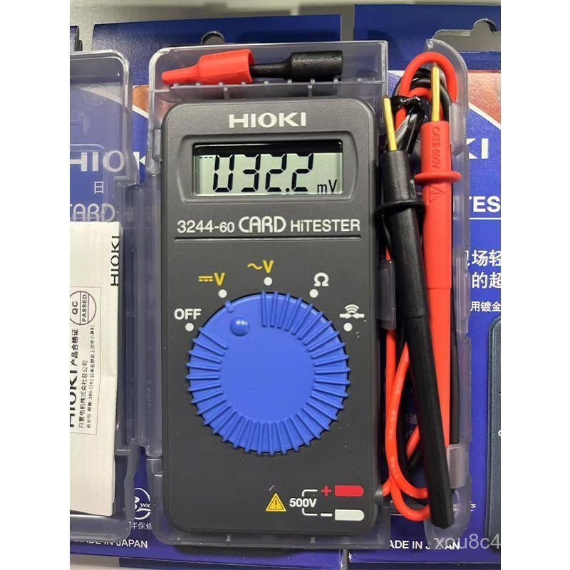 Đồng hồ vạn năng kỹ thuật số HIOKI 3244-60 dạng thẻ nhỏ gọn độ chính xác cao chính hãng giá tốt giá 