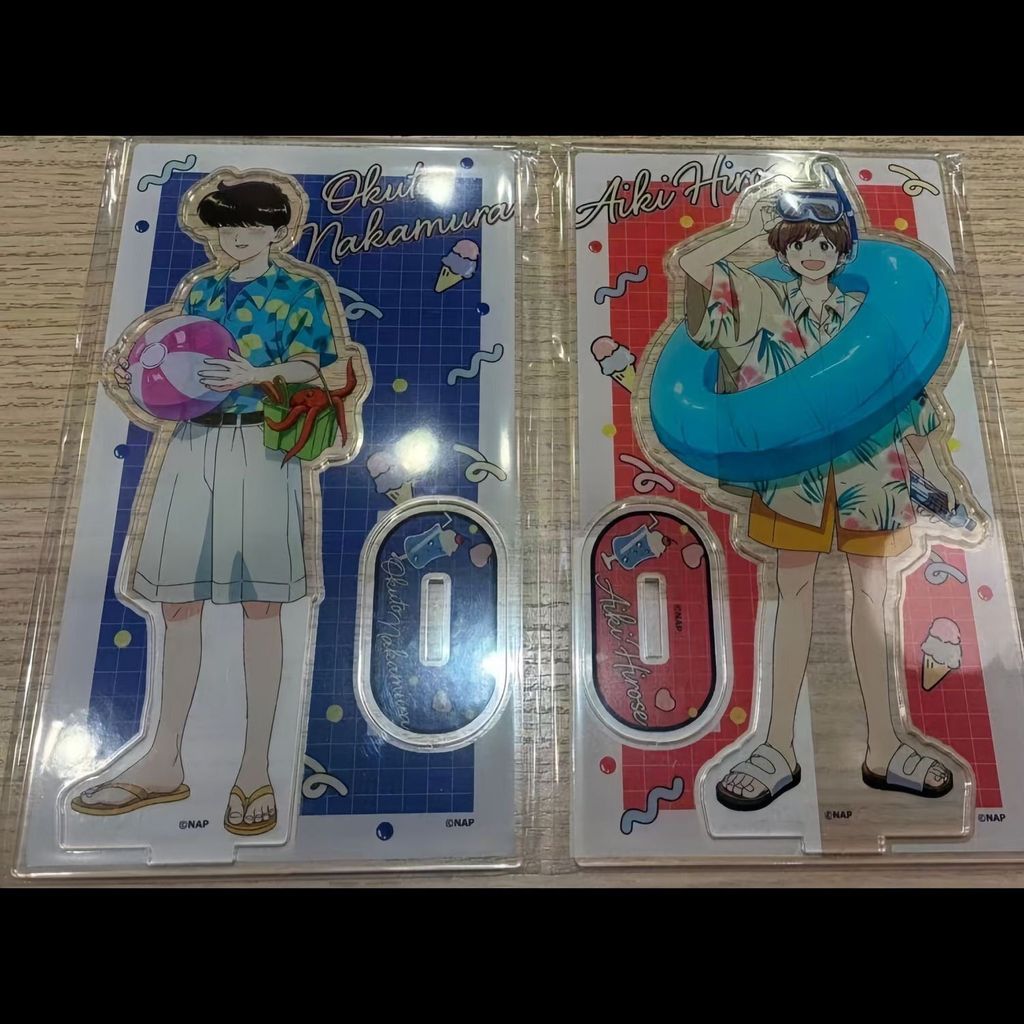 Ganbare Nakamura Kun Summer Ver Acrylic Đứng Nakamura Okuto Hirose Aik Hình Hiển Thị Đi Cho Nó Bộ Sư