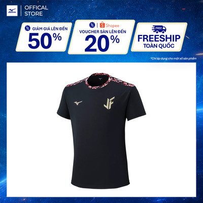 Áo Thun Tập Luyện Bóng Đá NAM Mizuno JF Double Knit Interlock Training Shirt - P2GAD01009