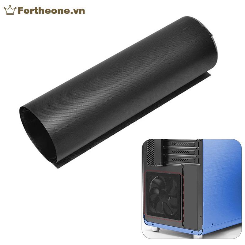 FOT 100CMputer Lưới DIY PVC PC Case Quạt Làm Mát Bụi Lọc Mạng Lưới Case VN