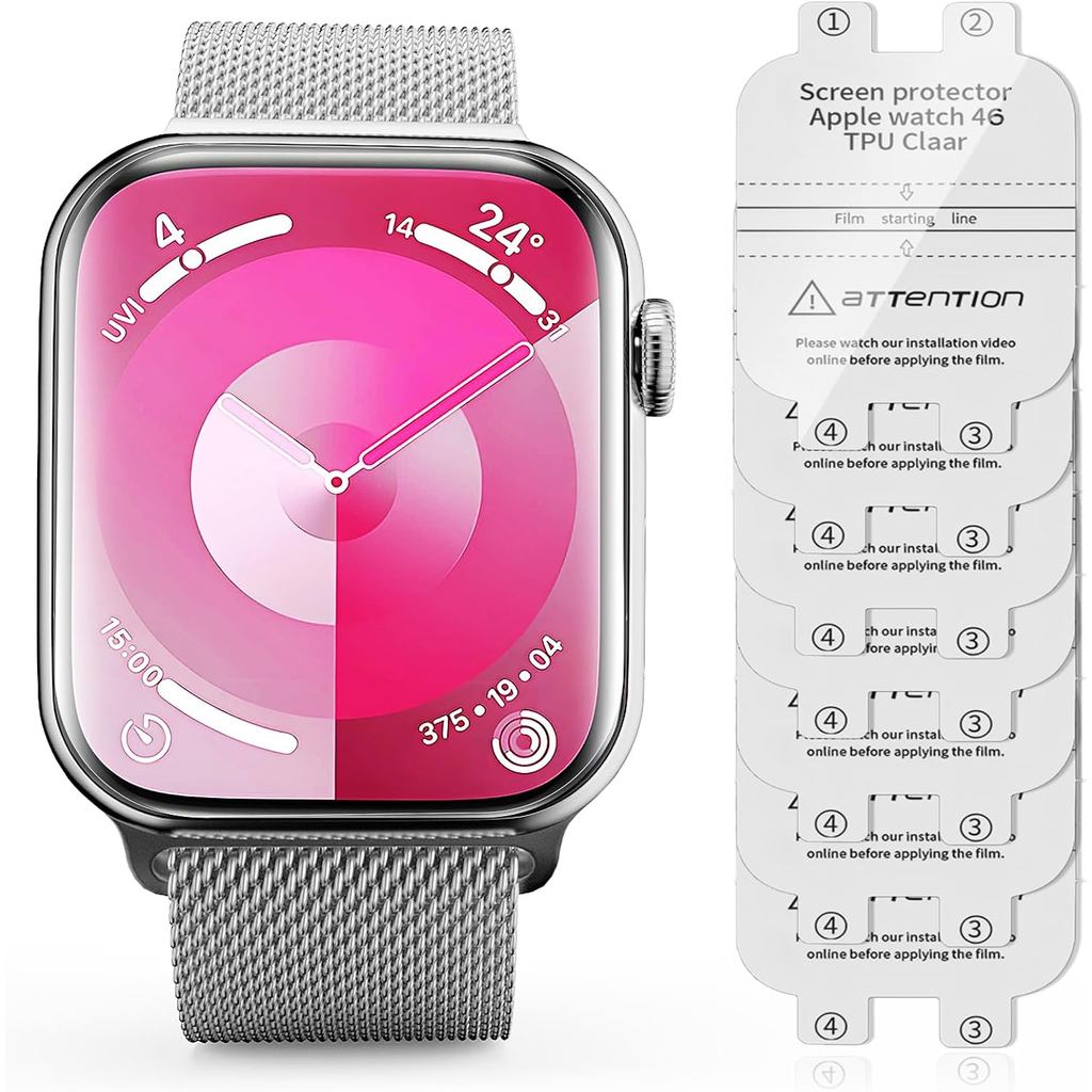 7 gói bảo vệ màn hình Apple Watch Series 10 46mm