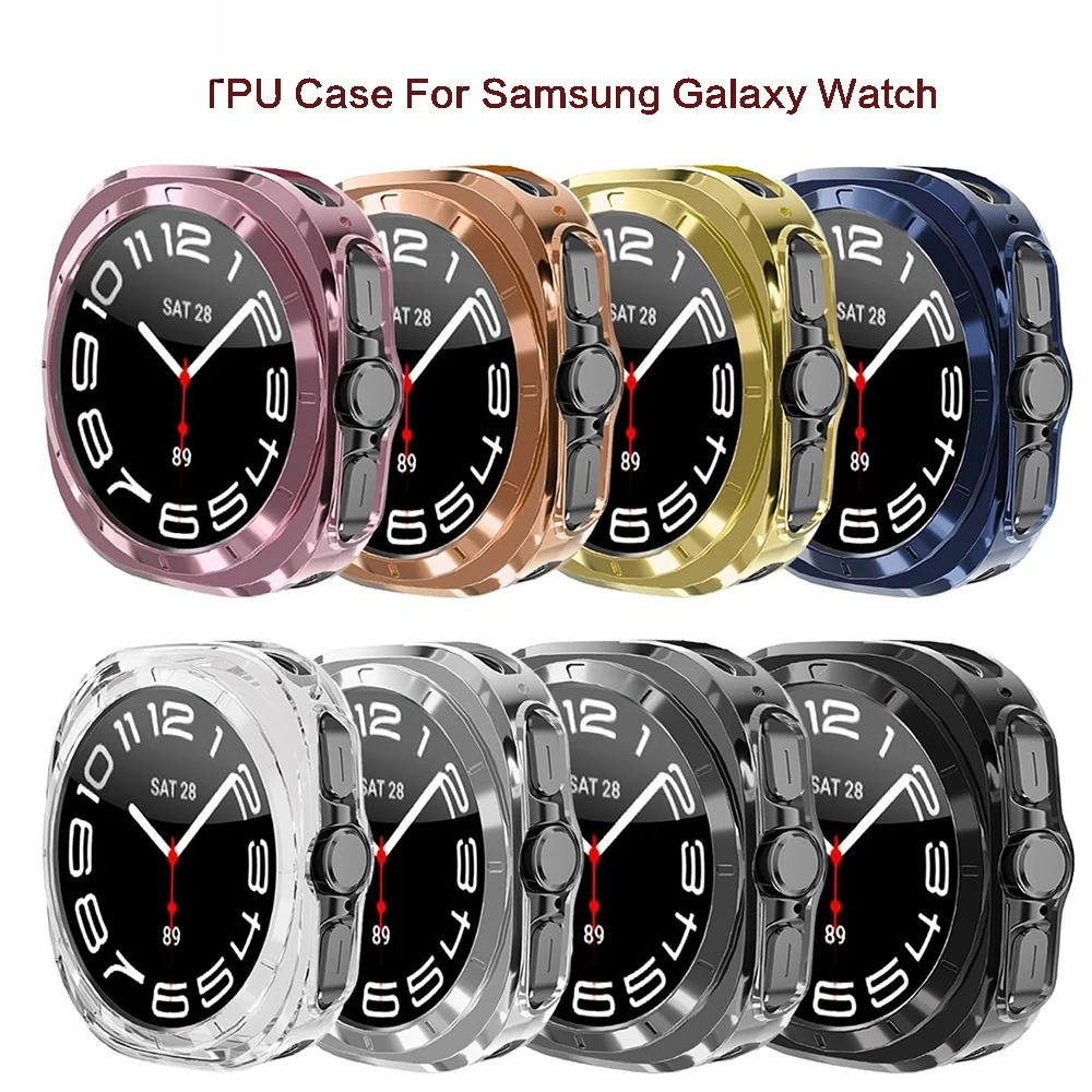 Bảo Vệ Đồng Hồ TPU Cho Samsung Galaxy Watch Ultra2 2026 Rỗng Silicon Mềm Bảo Vệ Cho Galaxy Watch Ult
