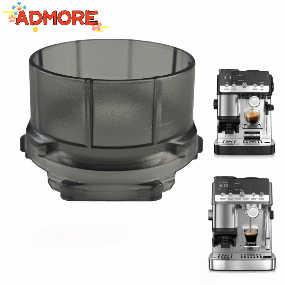 Phễu Portafilter ADMORE, Phễu Espresso No-Mess bằng nhựa, Nhẫn định lượng chống văng thay thế chuyên