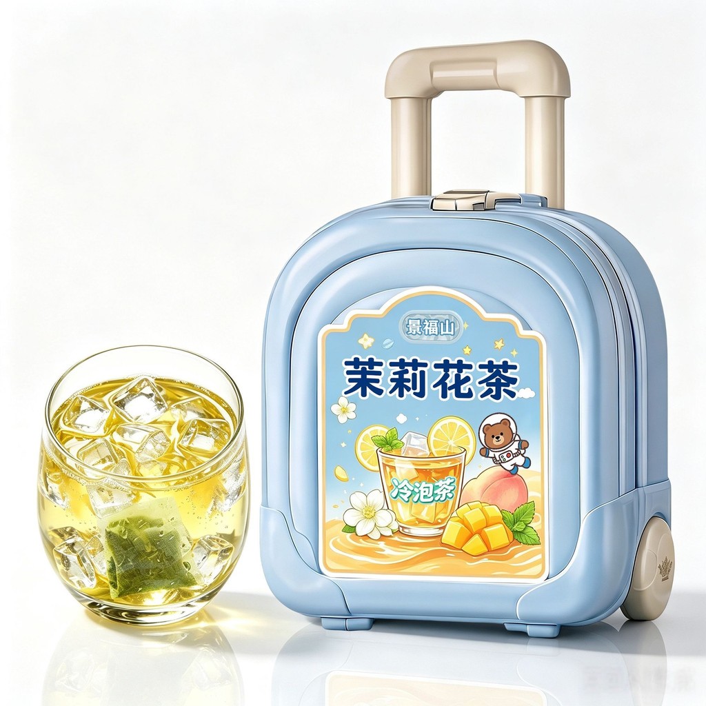 Jingfu Mountain Cold Brew Jasmine Tea Bag Brew Tea Day Brew Jasmine Green Tea Yokogura Jasmine 90g /