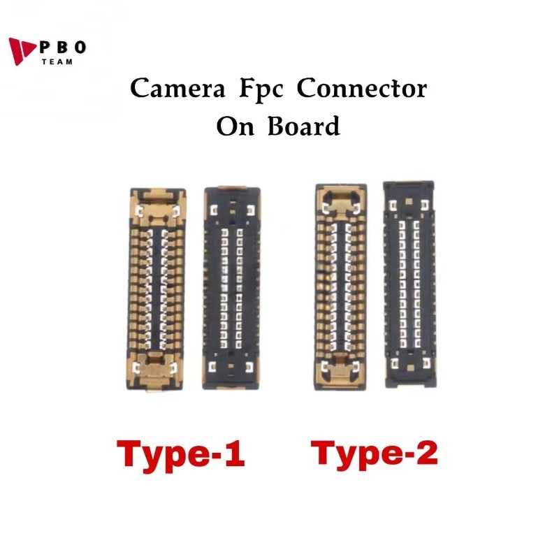 JDT 10-20 Chiếc Camera Flex Cable FPC Connector 2 * 13 = 26pin Cho Samsung S24 S23 S22 S21 S20 Filp 