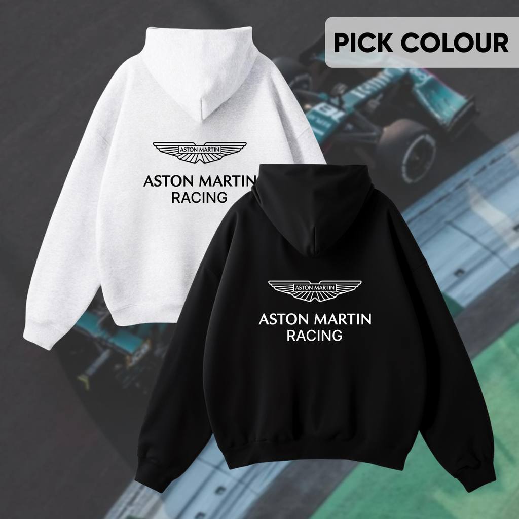 Áo Hoodie Aston Martin Racing: Quần áo thể thao F1