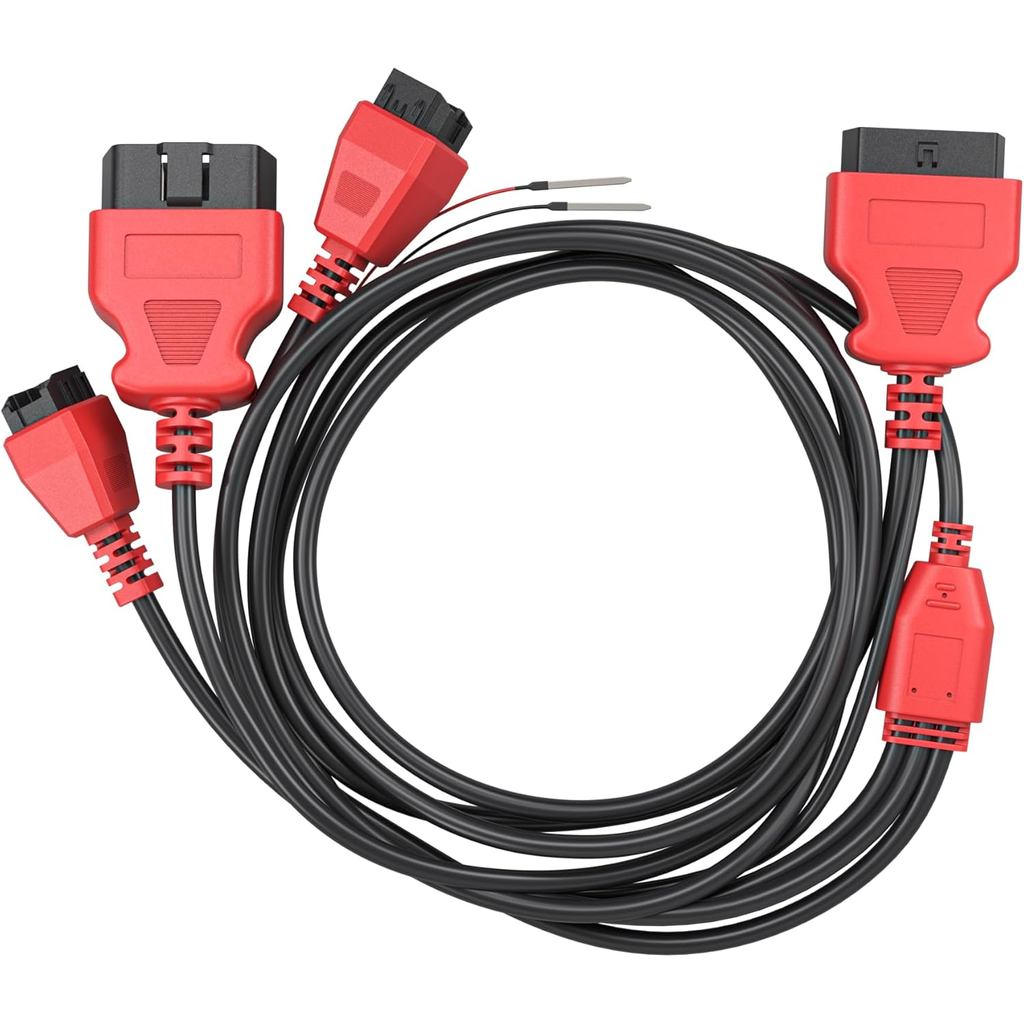 Cáp chuyển đổi OBD2 12+8 chính hãng XTOOL dành cho Chrysler, Cáp bỏ qua cổng bảo mật đa năng OBD II 