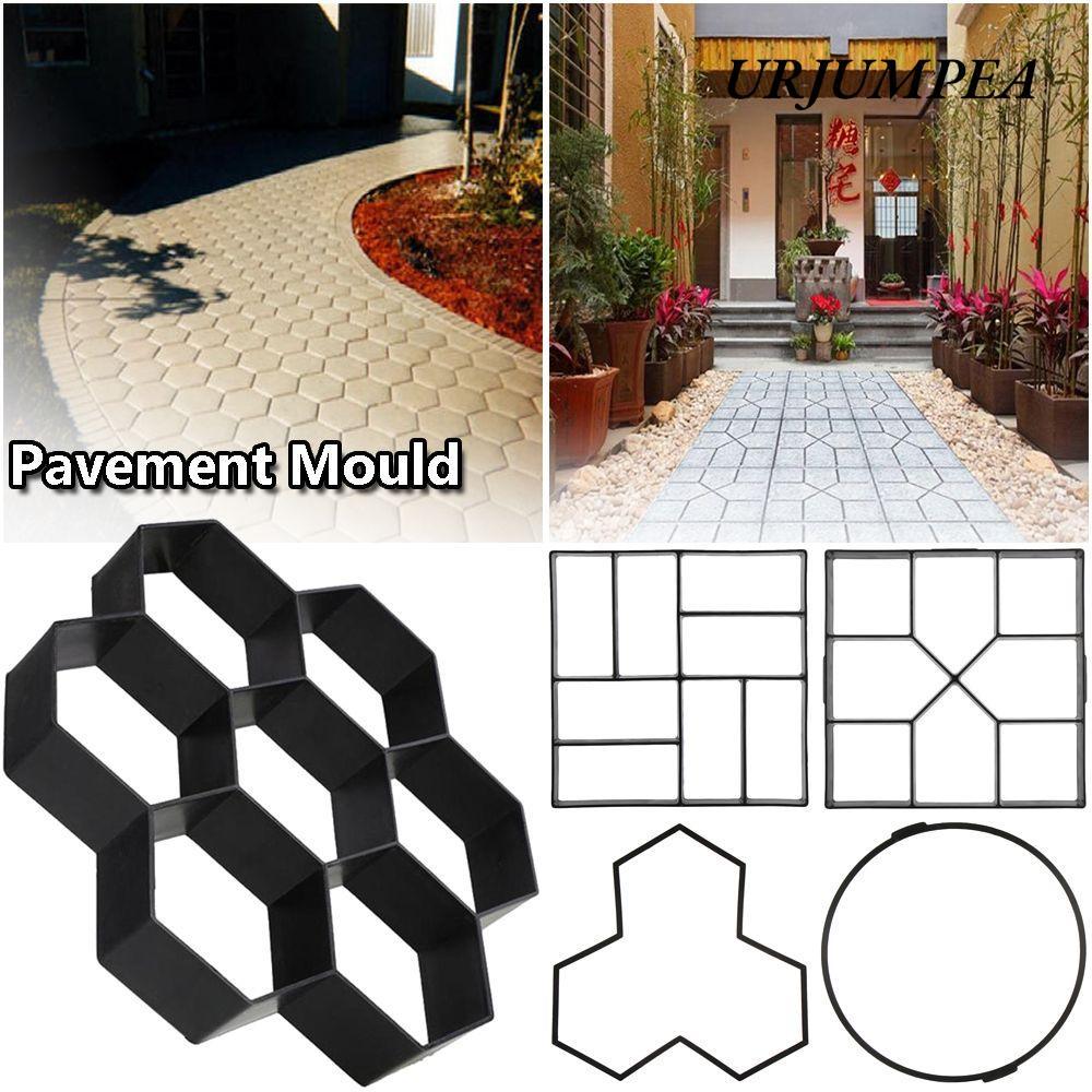 URJUMPEA Beton Brick Maker Floor Pavement Hình dạng đa dạng bằng tay Khuôn xi măng lát đường bằng đá