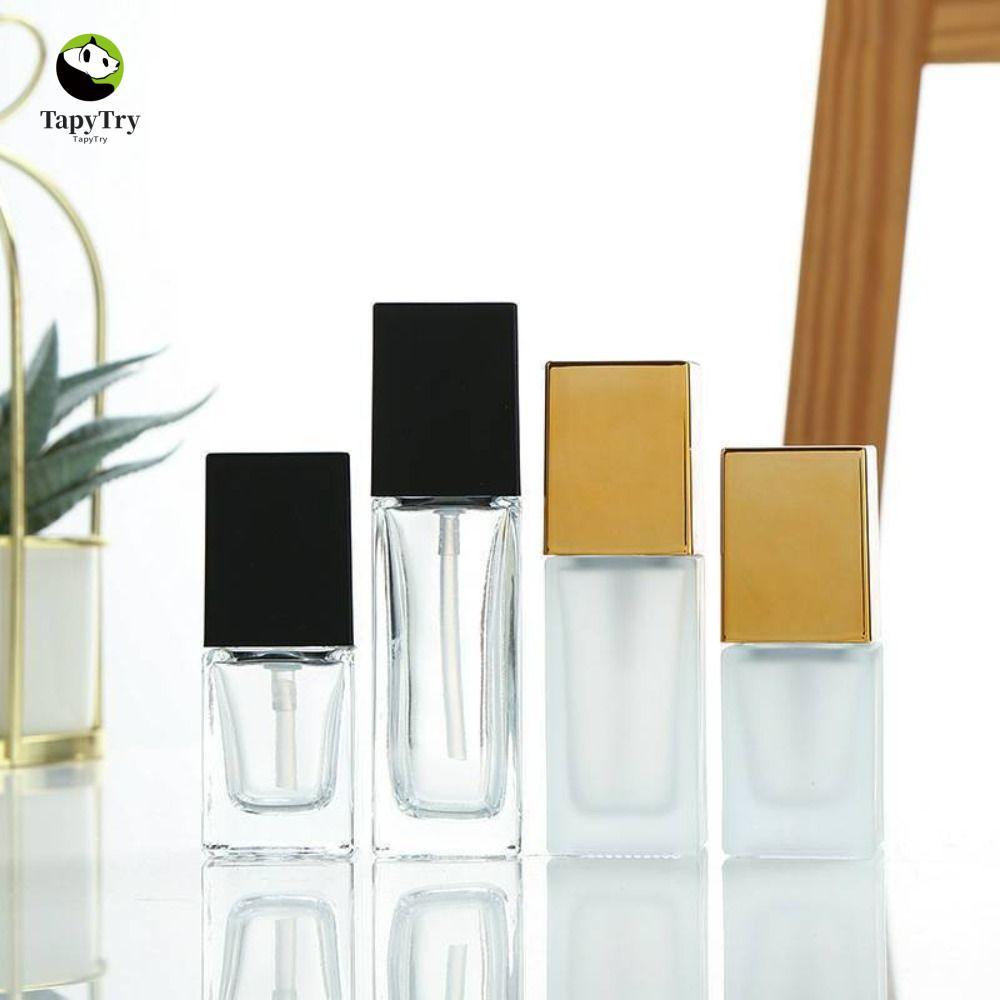 Chai bơm dưỡng da ALISON Nước hoa trong suốt / mờ Máy ép di động Mini Đen trắng 15 / 20 / 30ML Hộp đ
