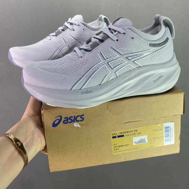 As-Gel-Nimbus 26 Giày Chạy Bộ Nam Nữ Gel-Nimbus 25 Giày Thể Thao Đệm Nhẹ