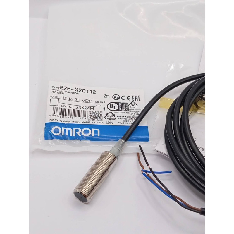 CẢM BIẾN PROXIMITY E2E-X2C112 10 đến 30 VDC Sản phẩm lấy từ công việc thực tế Nhà máy sản phẩm tay đ
