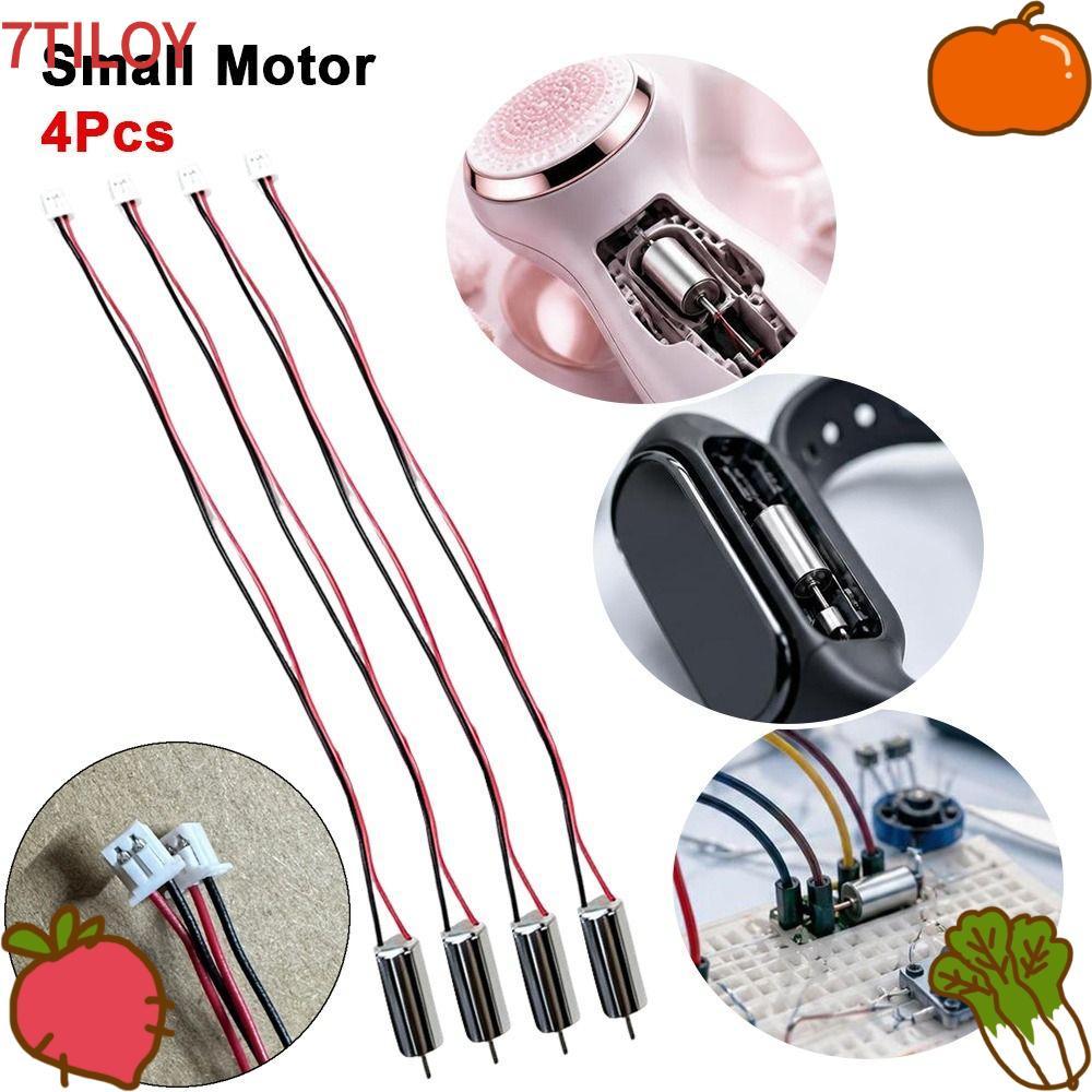 7TILOYSHOP 4 Mô hình động cơ không lõi tốc độ cao, Chiều dài dây Mini 130mm 716 Mô hình máy bay rỗng