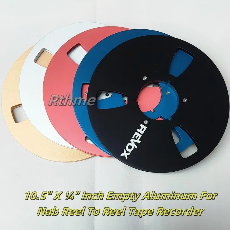 1 / 4 10.5 Inch Mở Cuộn Băng Âm Thanh Trống Nab Hub Reel-To-Reel Đầu Ghi Có Đĩa Phụ Kiện Nhôm Mới Củ