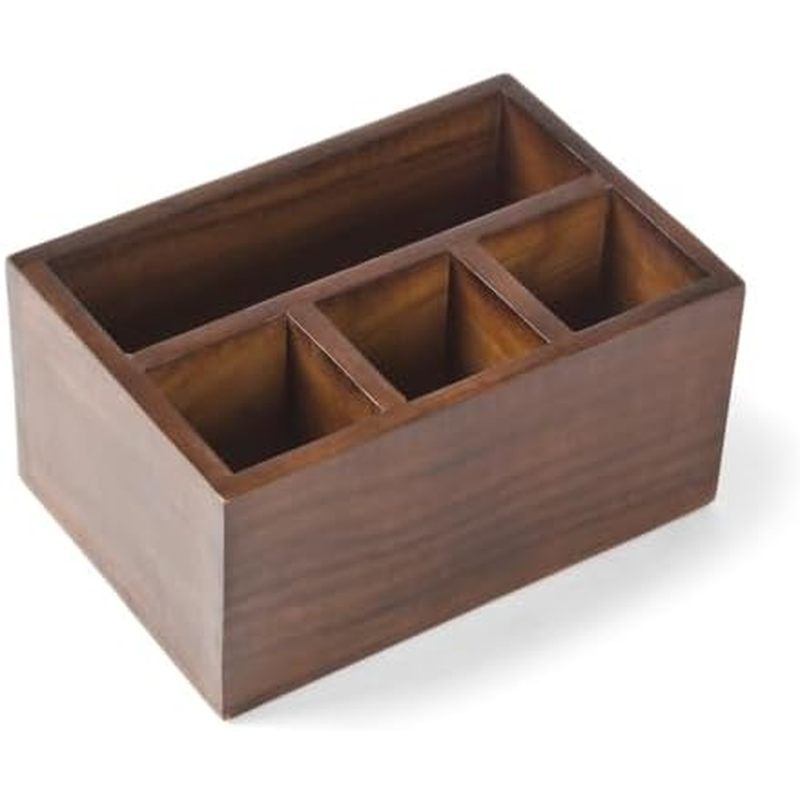 Mela Artisans Cacia Caddy Organizer - Quả óc chó đô thị, 9x6 in
