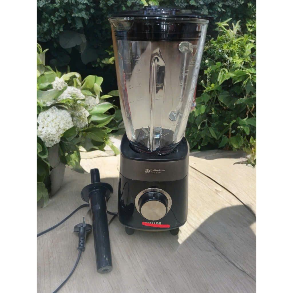 🔥🔥 (hàng trưng bày) Máy xay Philip hr3030 cối thủy tinh công suất lớn 1200w xay đá, trái cây đông...