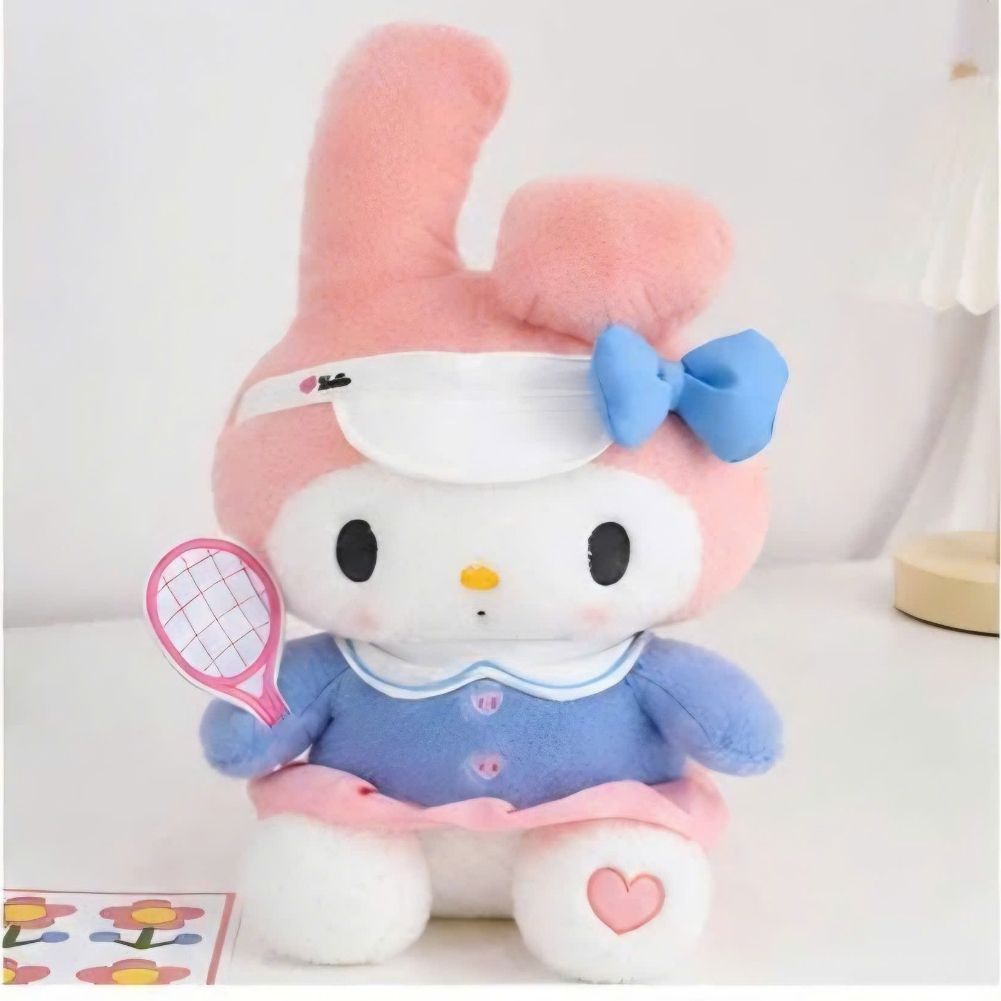 Gấu Bông City Melody Bóng Chày Tennis Pickleball Thú Nhồi Bông Melody Quà Tặng Cho Bé Đồ Chơi Decor