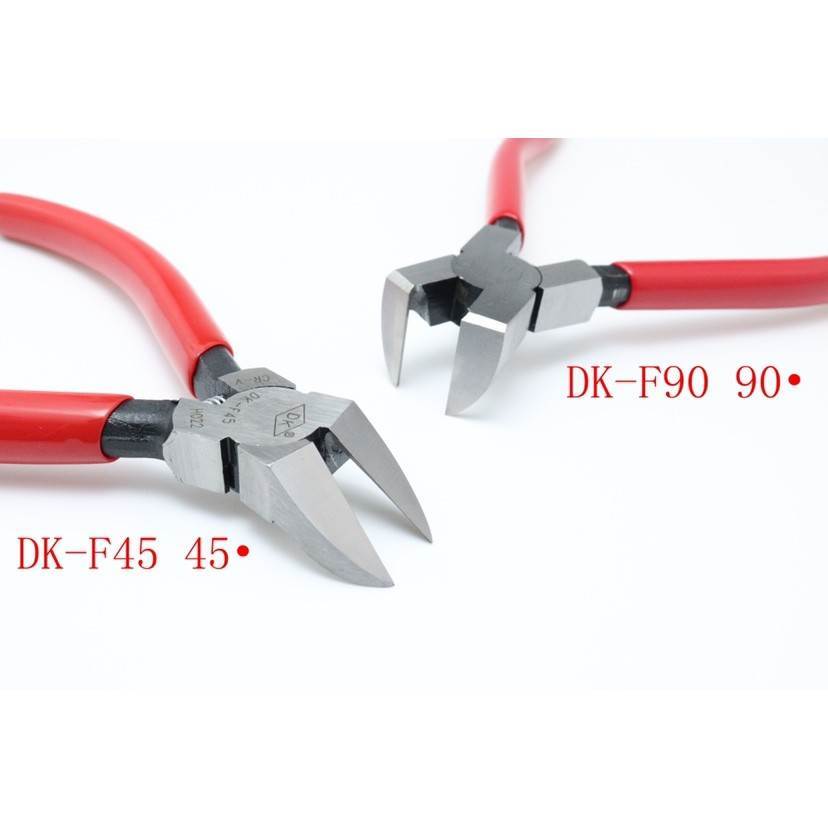 Kìm cắt chéo 45 độ Hàm chéo Chiều sâu vòi phun Kìm phun nhựa 90 độ Kìm góc phải Kìm cắt hàng đầu Kìm
