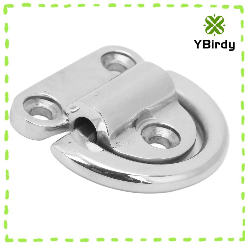 YRBWDYZDH Marine Folding Pad Eye, Thép không gỉ 316 60 * 58mm Deck Folding Pad Eye, Phụ kiện hạng nặ