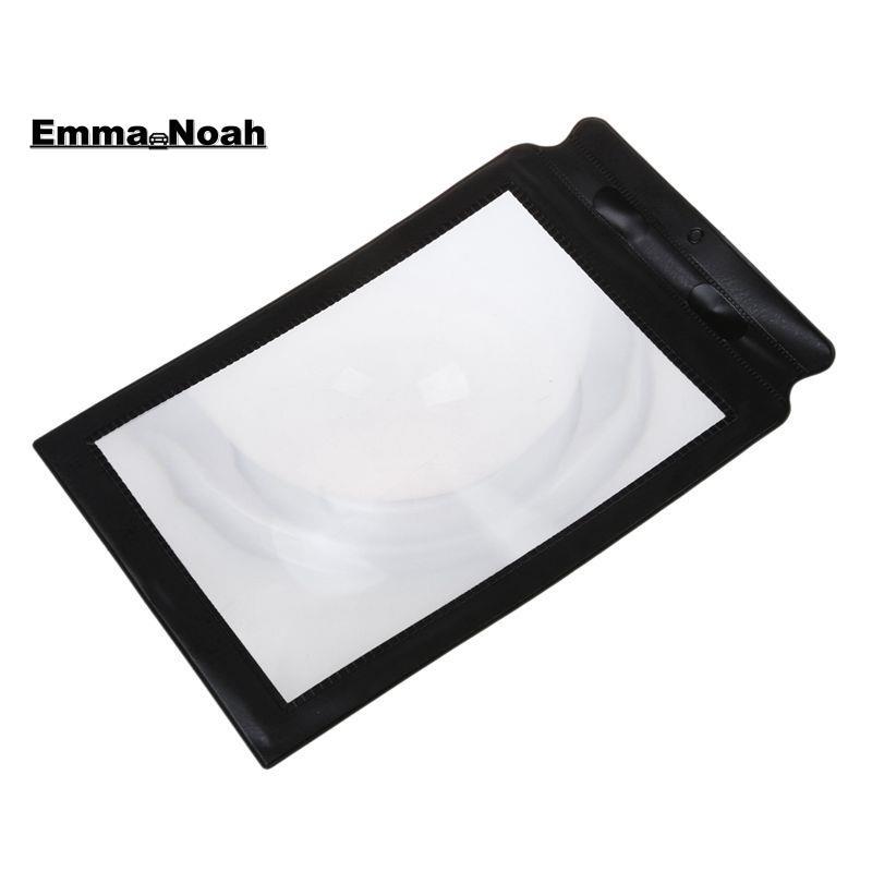A4 Full Page 3x Tấm Kính Phóng Đại Lớn Sách Hỗ Trợ Đọc Sách