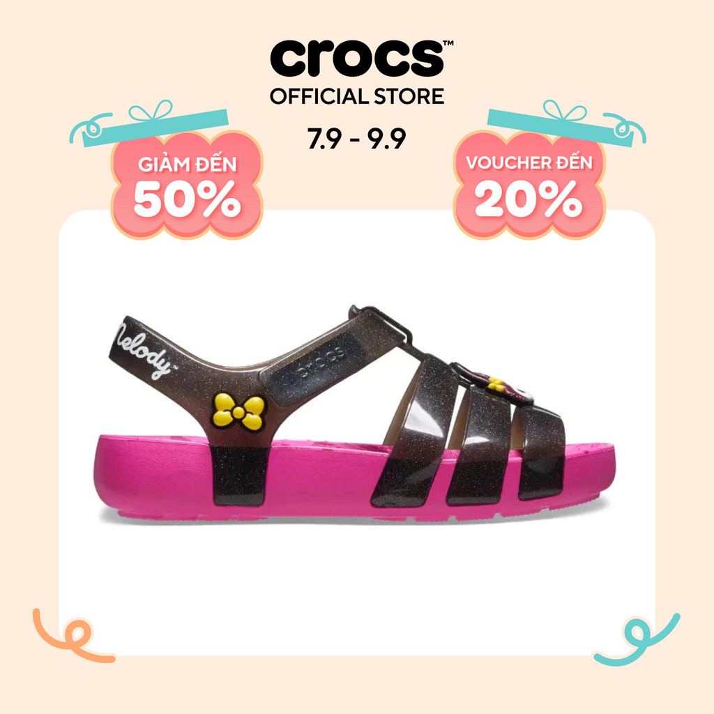 Xăng Đan Trẻ Em Crocs Isabella My Melody & Kuromi - 210114-90H