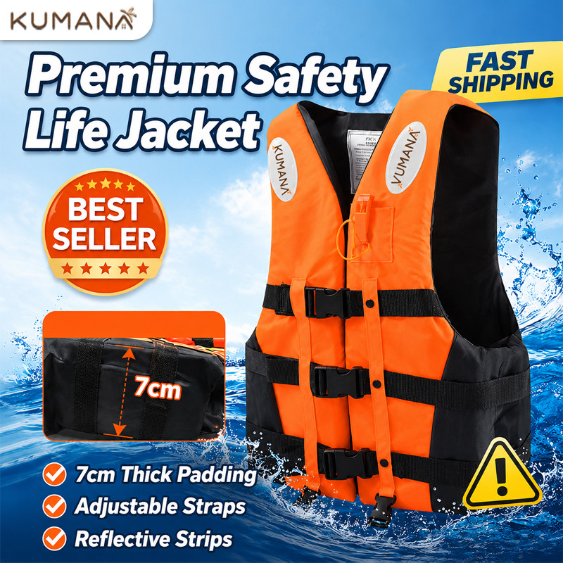 Life Vest For Kids/Adult Life Vest Jacket Water Sport Fishing Swimming Boating Vest