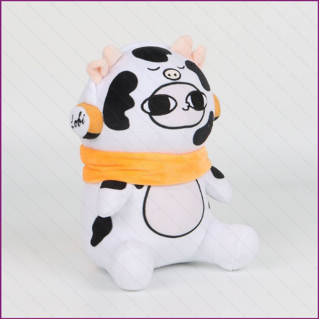 YT4 Ketnipz Plushie Lofi Girl Bò Bò Nhồi Bông Búp Bê Mềm Hoạt Hình Nhân Vật Đồ Chơi