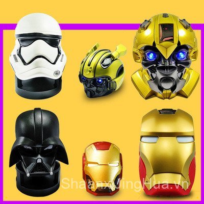 Người Sắt Transformers Bumblebee Hoạt Hình Loa Bluetooth Quà Tặng Hình Sáng Tạo Optimus Prime Đài Lo