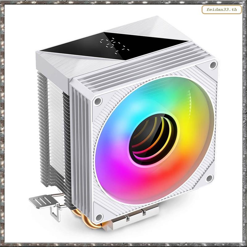 [L W H Y] Bộ làm mát CPU KF200 ARGB Quạt yên tĩnh 2 ống nhiệt Bộ tản nhiệt không khí cho LGA1700 120