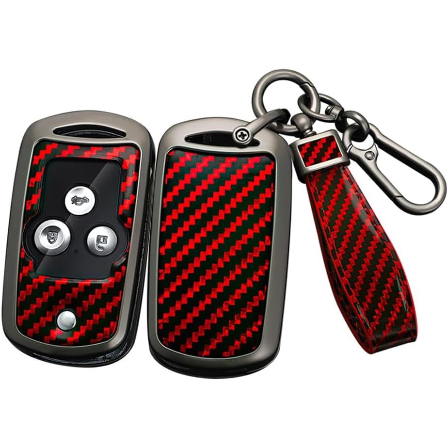 Ontto Key Fob Cover Phù hợp cho Honda Accord 2008-2012 Flip Folding Key Remote, Hộp đựng chìa khóa h