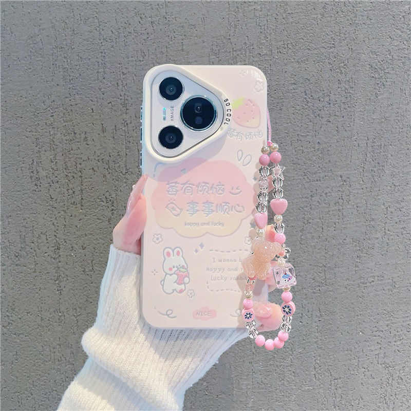 Happy Lucky Strap Case cho Infinix Note 50 pro plus Hot 60i 60 50i Note 50 40i 40 Pro Plus 30i 30 20