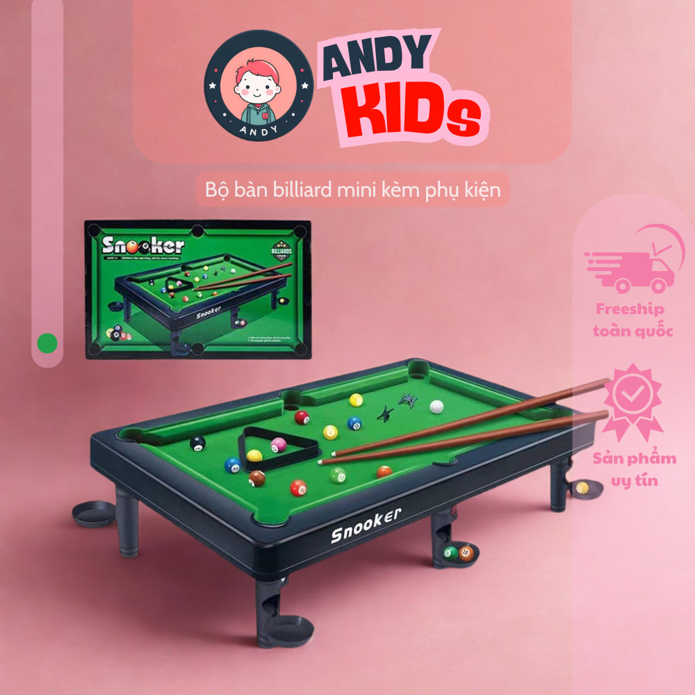 Đồ chơi bàn bi a mini bàn bi a cho bé đồ chơi bàn bida dài 44cm 11 bi mặt bàn nỉ cho bé vui chơi