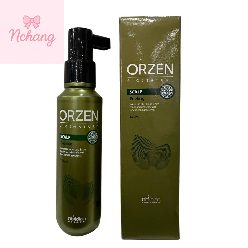 Tẩy tế bào da đầu chết scalp peeling ORZEN Obsidian Professional 120ml NC