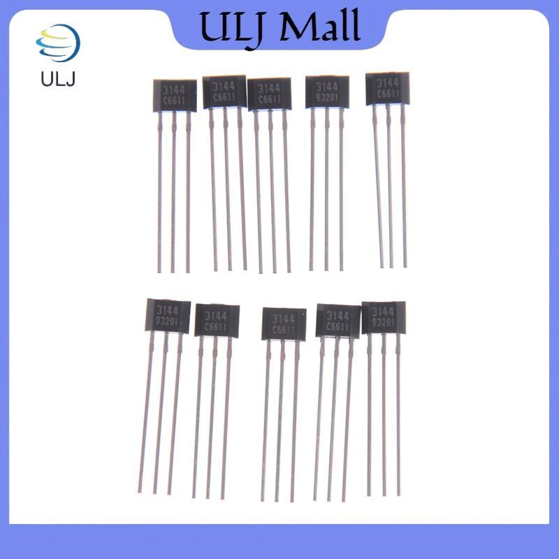 ULJ 10 chiếc AH3144E OH3144 3144 Máy dò từ tính cảm biến hiệu ứng Hall.