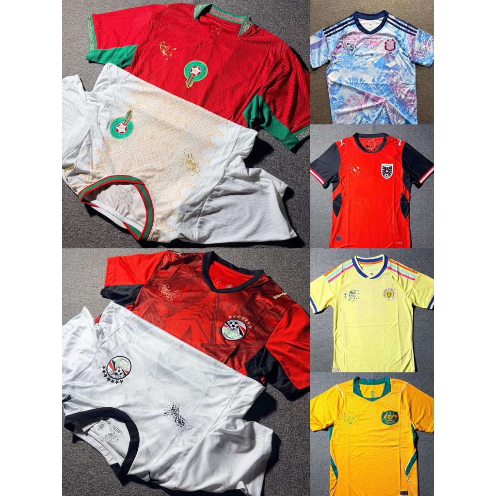 * Người hâm mộ X * Áo đấu Costa Rica, Áo đấu Curacao, Áo Morocco, Costa Jersey, Áo đấu Ai Cập