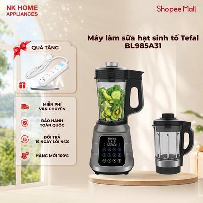 Máy làm sữa hạt sinh tố Tefal BL985A31 - Công suất 1300W - Đi kèm 2 cối - Bảo hành 24 tháng