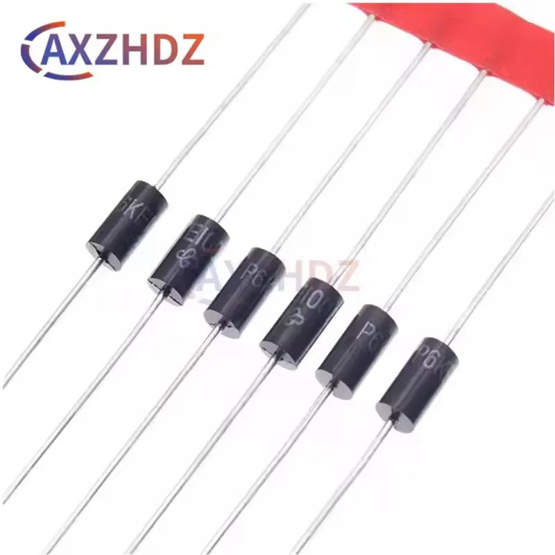 Bộ 50 P6KE27CA P6KE30CA P6KE33CA P6KE36CA P6KE39CA P6KE43CA P6KE47CA DO-204AC DO15 600W Giảm Áp Điện
