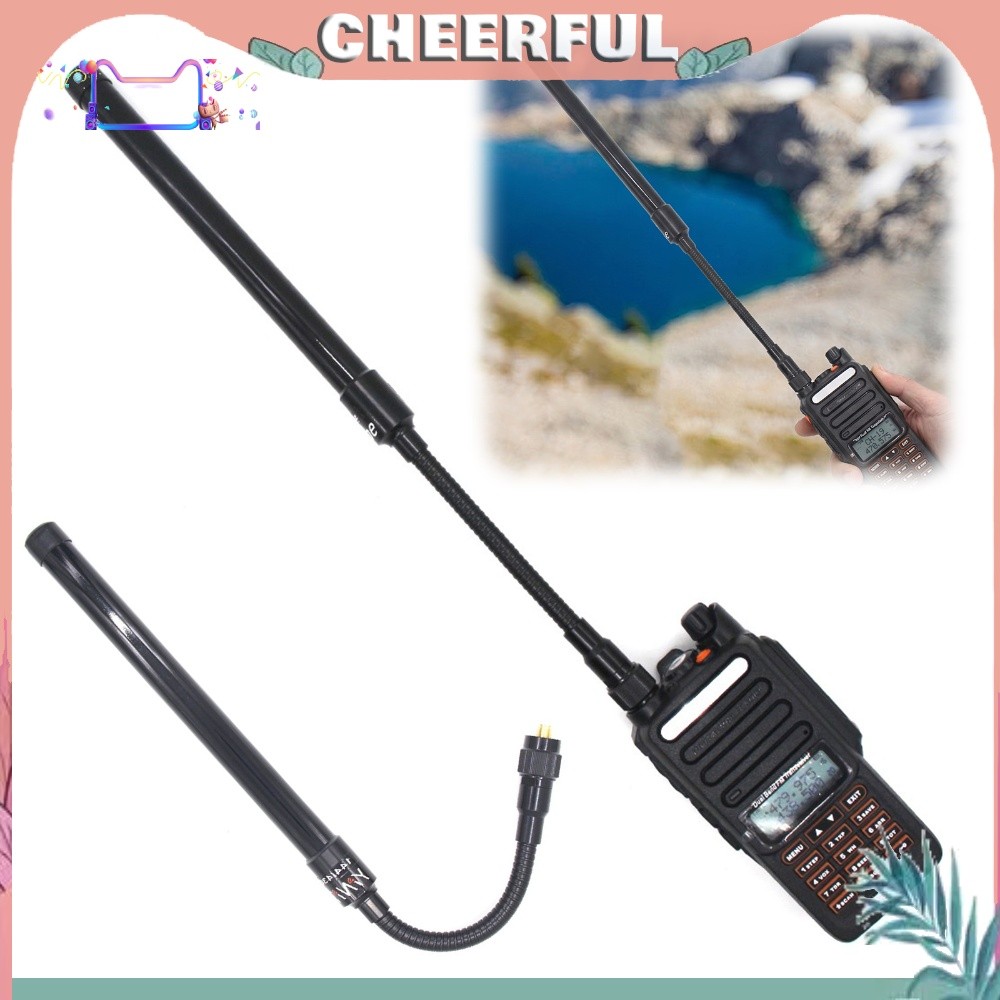 Ăng-ten vô tuyến VHF / UHF (136-470 MHz) 2,15dB / 3.5dBi Tăng cho Baofeng BF-490 / BF-V6 / BF-V8