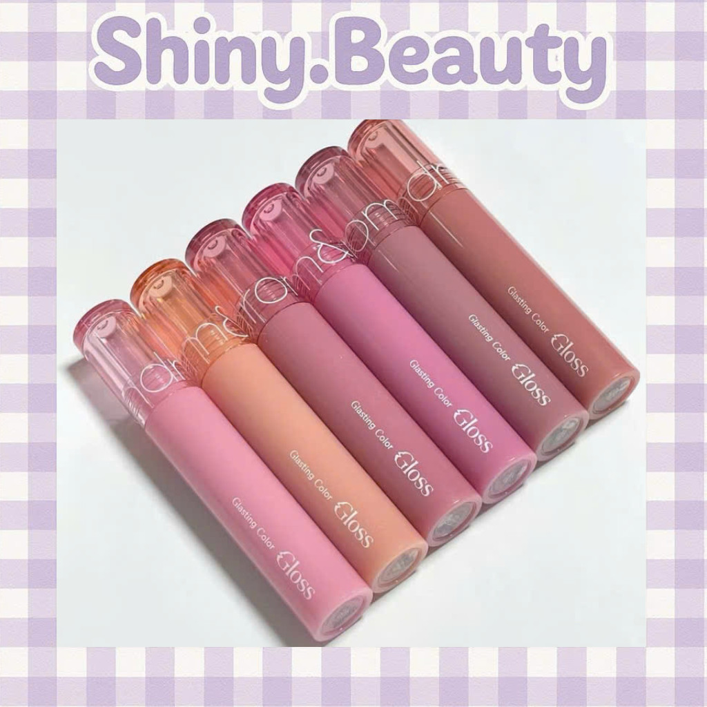 [Màu 01-10] Son tint bóng Romand Glasting Color Gloss 4g căng mọng môi Hàn Quốc